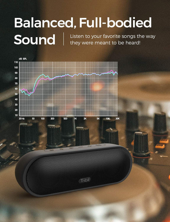 Tribit MaxSound Plus 24W Bluetooth Wireless Speakers