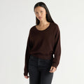 Trista Lightweight Wool U-Neck Sweater
