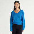 Trista Lightweight Wool U-Neck Sweater