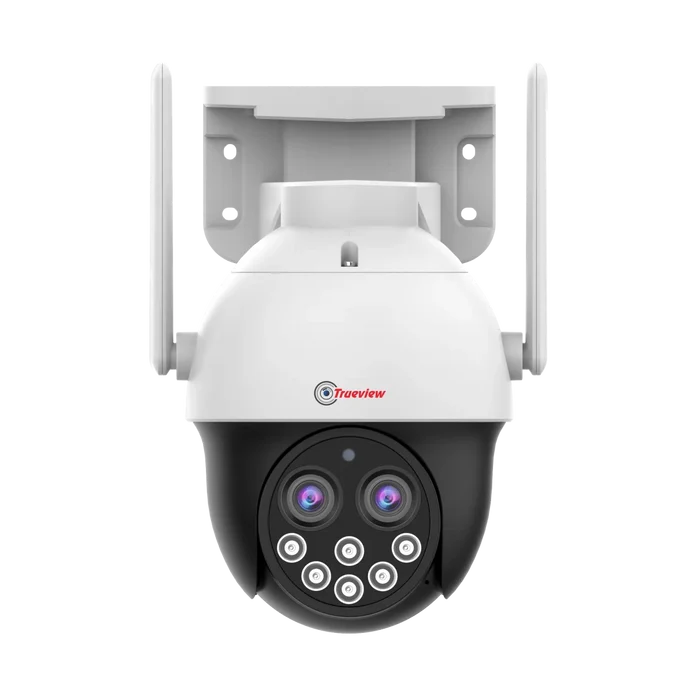 Trueview 4MP Smart CCTV Dual Lens 4G Sim Based Pan/Tilt 10X Combined Zoom Outdoor Indoor Security Camera, Water Proof, 2 Way Talk, Cloud Storage - Unboxify