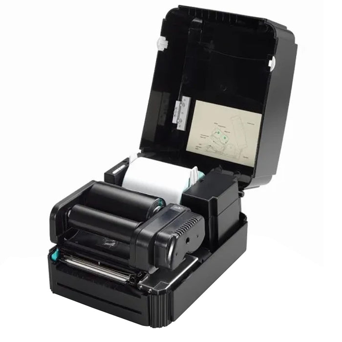 TSC TTP 244 PRO Barcode Printer 203 DPI Desktop Thermal Transfer Label Bar Code Printer, Black