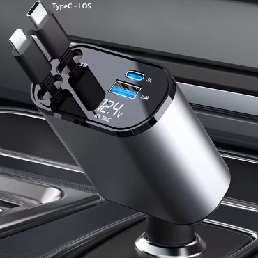 Cargador de coche USB-C 120W - vista 3