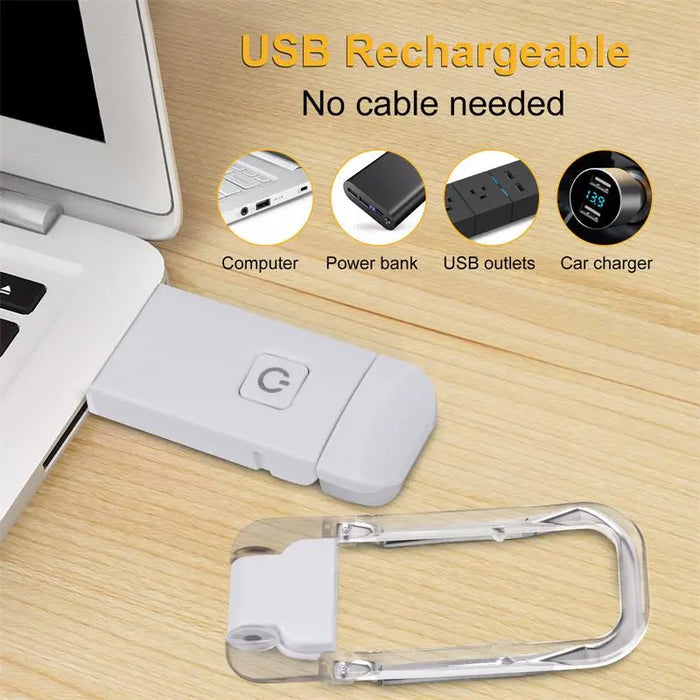 Luz de lectura LED recargable USB - vista 6