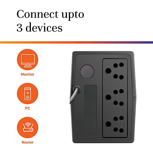 VERTIV Liebert ITON CX 600VA /360W, 230V UPS, an Effective Power Backup for Home Office, Desktop PC & Your WiFi Router - Unboxify