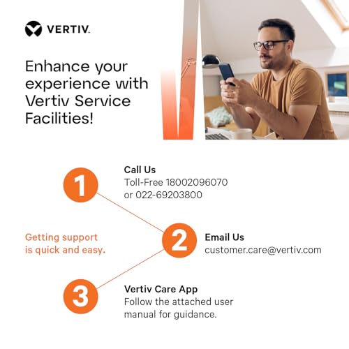 VERTIV Liebert ITON CX 600VA /360W, 230V UPS, an Effective Power Backup for Home Office, Desktop PC & Your WiFi Router - Unboxify