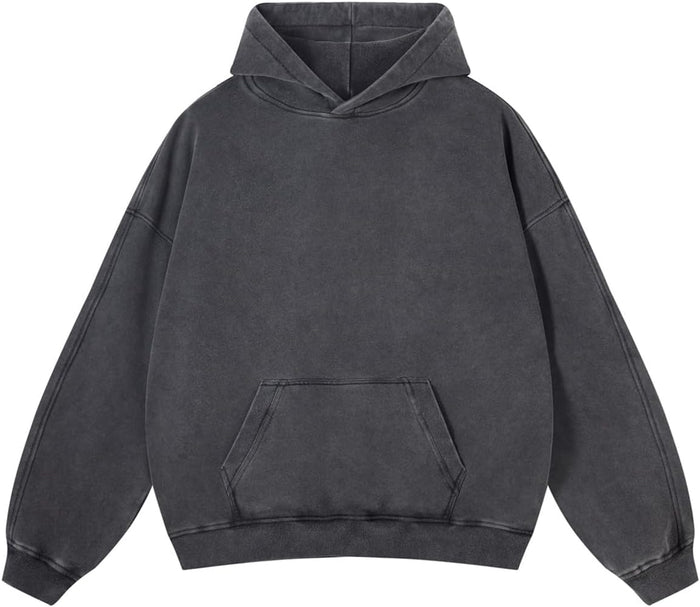 Vintage-Inspired Oversized Streetwear Hoodie