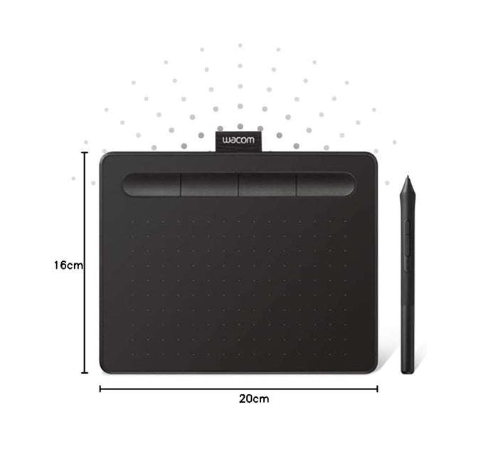 Wacom CTL-4100WL/K0-CX New Intuos Small Blue - Unboxify