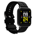 Wings Strive 100 with Real SPO2 1.4 inch Large Display Smartwatch (Black Strap, Free)