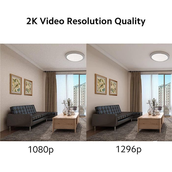 (UNBOXED) Mi 360° Home Security Camera 2K Pro with Bluetooth Gateway BLE 4.2 l 2K Super Clear Image Quality | Dual Band Wi-fi Connection l 3 Million Pixels | Full Color in Low-Light | AI Human Detection - Grabgear.in