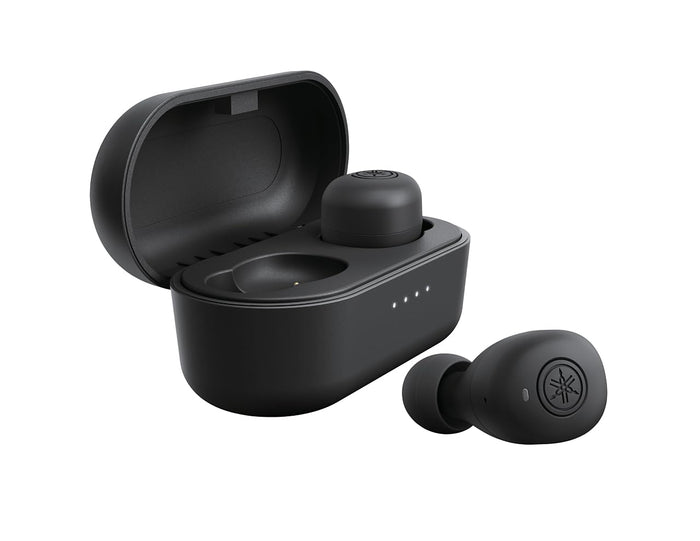 Yamaha Audio TW-E3B in-Ear True Wireless Earphone, Bluetooth 5.0, aptX, Long Battery Life, IPX5, with Mic - Unboxify