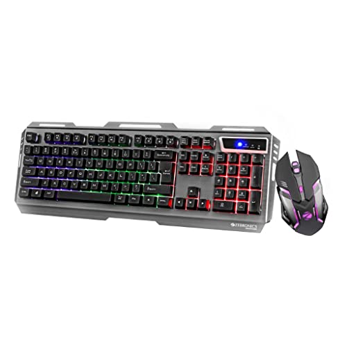 Zebronics Zeb-Transformer Gaming Keyboard and Mouse Combo (USB, Braided Cable) - Unboxify