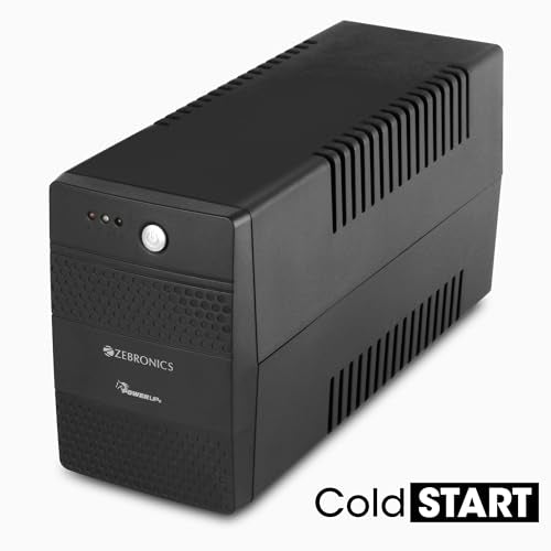 ZEBRONICS U735 600VA/360W Microcontroller Based UPS for Office Computers - Unboxify