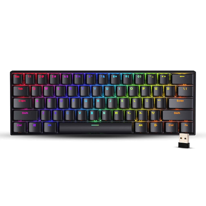 Zebronics ZEB-MAX NINJA 61 keys wireless mechanical keyboard - Unboxify