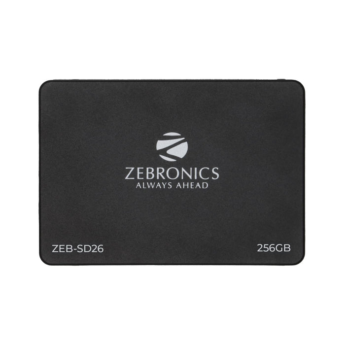 Zebronics ZEB-SD26 256 GB Solid State Drive, TLC, SATA II & SATA III Interface - Unboxify